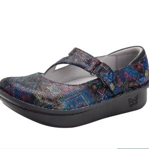 Alegria Dayna Beauty Blur Clogs 40‎ nurse workwear hospital comfort wedge